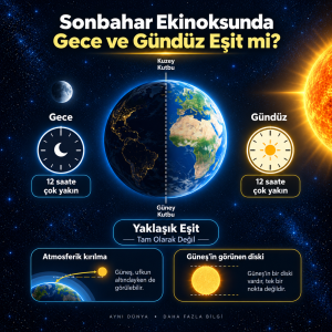Sonbahar Ekinoksunda Gece ve Gündüz Eşit mi